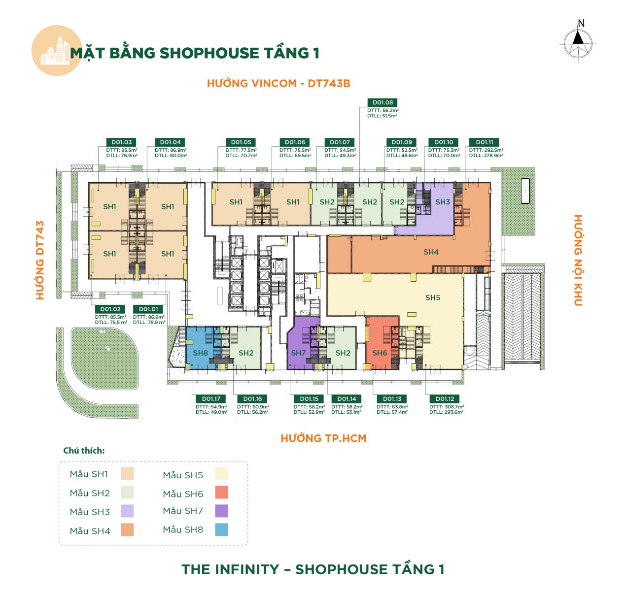 MBThe InfinitySHOPHOUSE_TẦNG 1