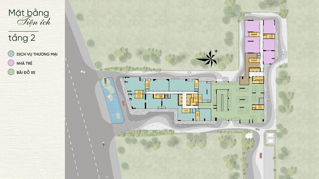 Mặt bằng tổng thể A&T SaiGon Riverside